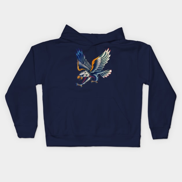 The Eagle Kids Hoodie by Mosul_City_Shop